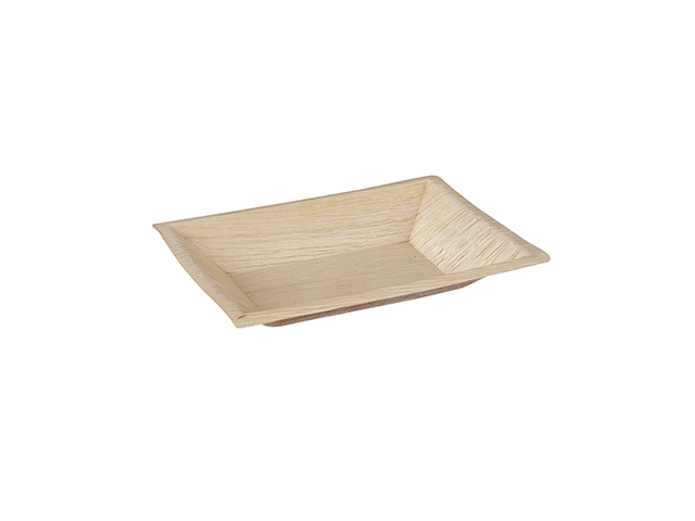 Palm Leaf 17cm x 12cm Rectangle Plate - Kampac